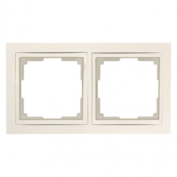 Фотография товара 'Smartbuy SBE-05i-Plastic-FR-2 Рамка 2-местная пластик'