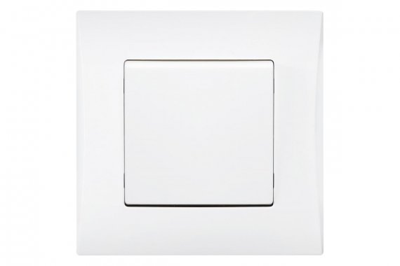 Фотография товара 'Smartbuy SBE-08w-10-SW12-0 Выключатель проходной 1-клавишный 10А белый Вега'