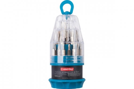 Фотография товара 'Smartbuy SBT-SCBS-30P1 Набор отверток и бит, 30 предм., отвертка'