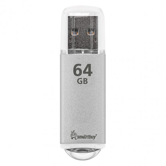 Фотография товара 'Smartbuy SB64GBVC-S UFD 2.0 064GB V-Cut Silver'