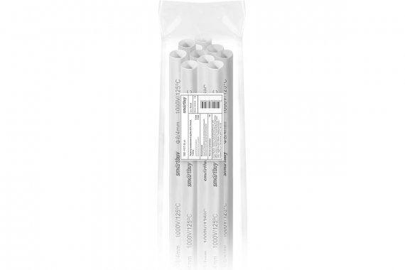 Фотография товара 'Smartbuy SBE-HST-8-w Термоусаживаемая трубка 8/4, белая'