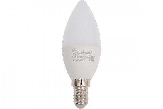 Фотография товара 'Smartbuy SBL-C37-07-40K-E14 Светодиодная (LED) Лампа'