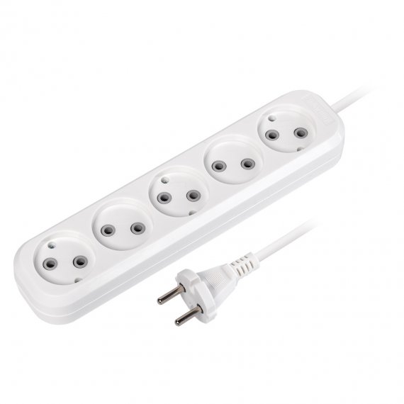 Фотография товара 'Smartbuy SBE-10-5-05-N Удлинитель, 5 гнезд 5 метров 10А/2,2кВт'