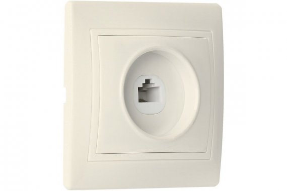 Фотография товара 'Smartbuy SBE-01i-S1-RJ Розетка компьютерная RJ-45 1-местная'