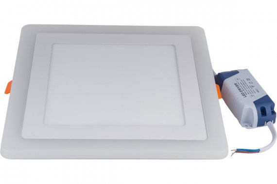 Фотография товара 'Smartbuy SBLSq-DLB-13-65K-O Встраиваемый (LED) светильник Квадрат с подсветкой DLB'