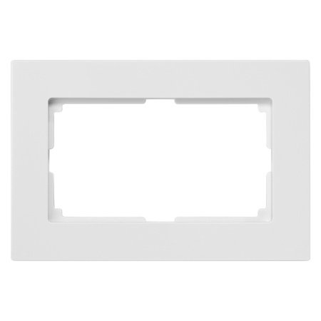 Фотография товара 'Smartbuy SBE-06w-Twin-FR Рамка двойная пластик белая'