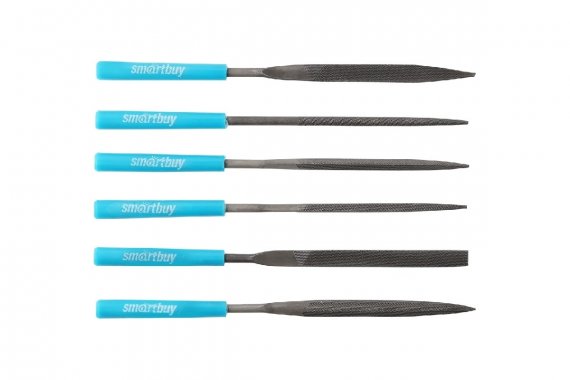 Фотография товара 'Smartbuy SBT-TFS-6p1 Набор надфилей d4x160мм, 6 шт'
