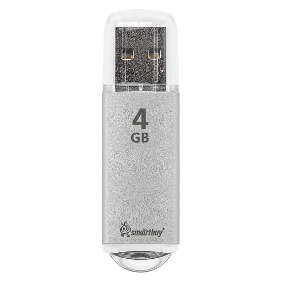 Фотография товара 'Smartbuy SB4GBVC-S UFD 2.0 004GB V-Cut Silver'