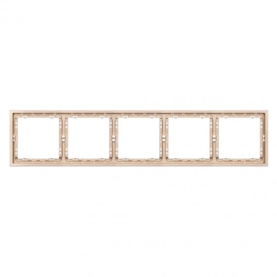 Фотография товара 'Smartbuy SBE-09c-00-FR-5 Рамка 5-местная шампань Капелла'