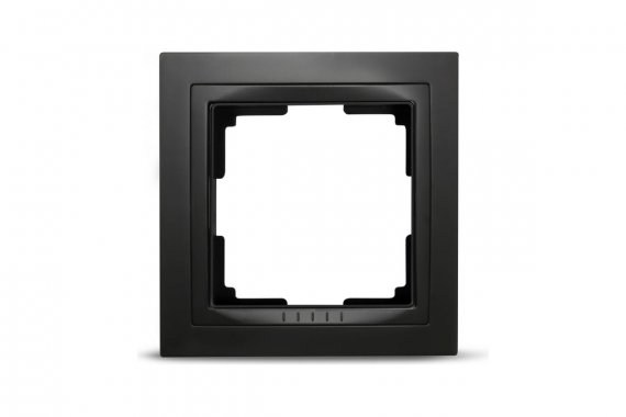 Фотография товара 'Smartbuy SBE-05b-Plastic-FR-1 Рамка 1-местная пластик черная Нептун'
