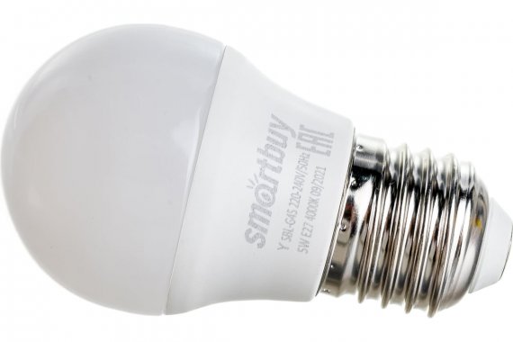 Фотография товара 'Smartbuy SBL-G45-05-40K-E27 Светодиодная (LED) Лампа'