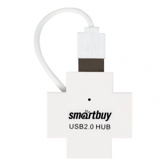 Фотография товара 'Smartbuy SBHA-6900-W USB 2.0 Хаб 6900, 4 порта'