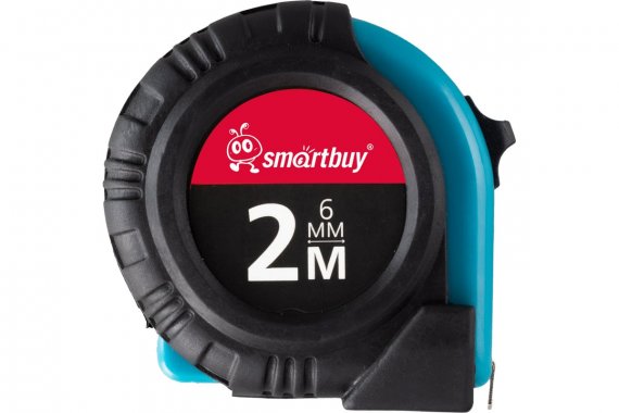 Фотография товара 'Smartbuy SBT-MTP-200p2 Рулетка 2 метра, пластик и резина, промо'