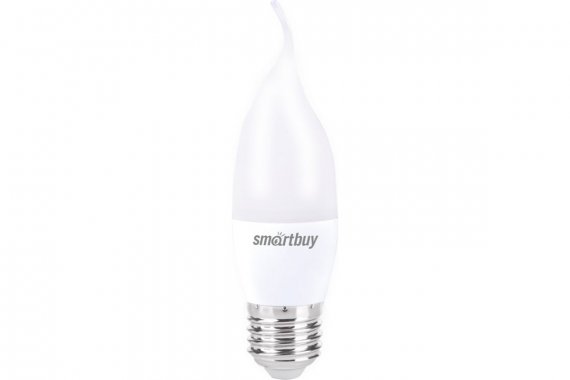 Фотография товара 'Smartbuy SBL-C37Can-12-30K-E27 Светодиодная (LED) Свеча на ветру матовая Лампа'