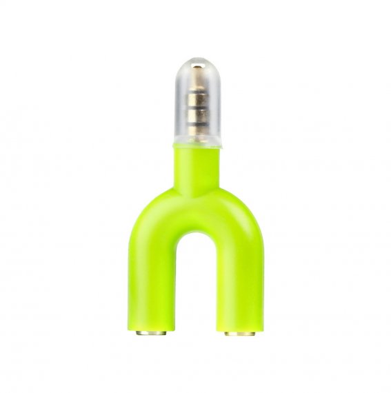 Фотография товара 'Smartbuy A217 Адаптер для наушников2х3.5 мм (F) (наушн.+микроф.)- 3.5 мм (M)(гарнитура)'