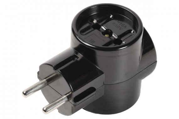 Фотография товара 'Smartbuy SBE-16-A06-3z Разветвитель, 3 гнезда 16А 250B'