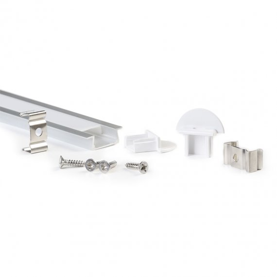 Фотография товара 'Smartbuy SBL-Al21X6 Алюминиевый встраиваемый профиль 2000*21*6mm'