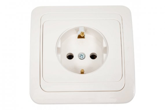 Фотография товара 'Smartbuy SBE-02w-16-S1-Z-c Розетка 1-местная с заземлением 16А'