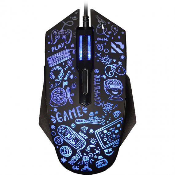 Фотография товара 'Smartbuy SBM-745G-K Мышь игровая проводная RUSH X15'