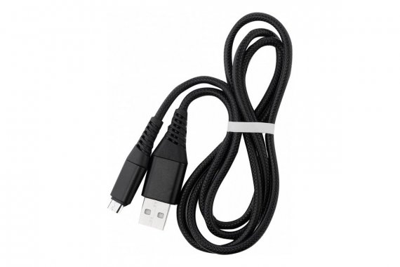 Фотография товара 'Smartbuy iK-12ERG black Дата-кабель Micro кабель в резин. оплетке Gear'