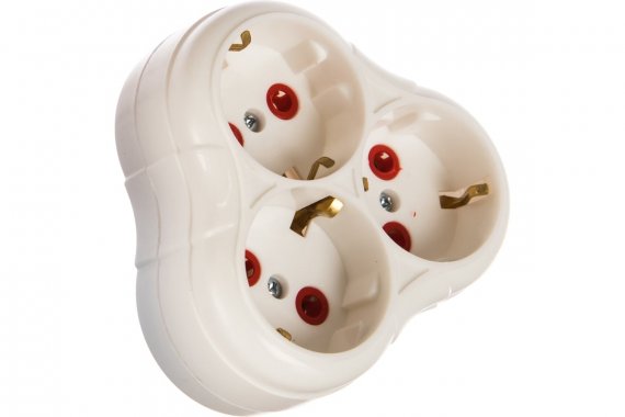 Фотография товара 'Smartbuy SBE-16-A01-3z Разветвитель сетевой 3 гнезда 16А 250В'