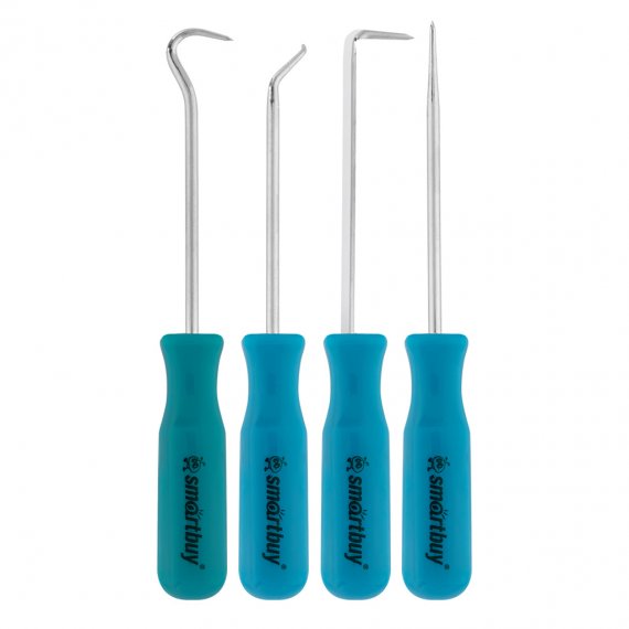 Фотография товара 'Smartbuy SBT-SHS-4p1 Набор крючков для извлечения, 4 шт, 0/45/90/135 град.'