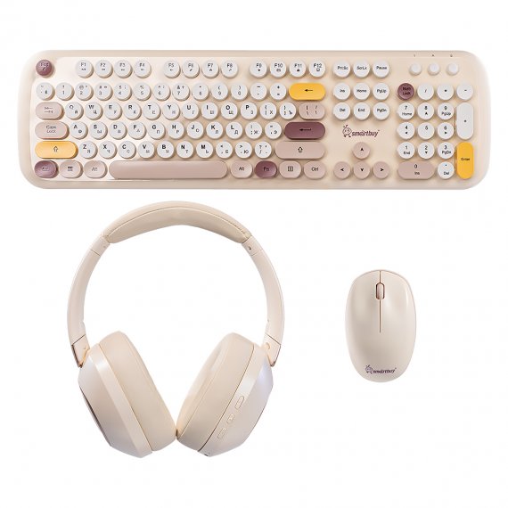 Фотография товара 'Smartbuy SBC648AG Набор беспроводной клавиатура+мышь+гарнитура F11'