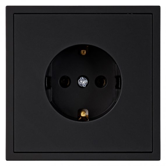 Фотография товара 'Smartbuy SBE-09b-16-S1-Z Розетка 1-местная с заземлением 16А'