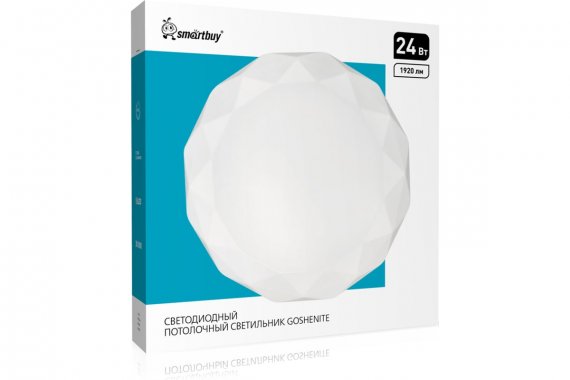 Фотография товара 'Smartbuy SBL-GOSH-24-65 Светодиодный потолочный светильник 24Вт 350*55мм'