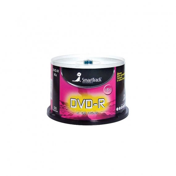 Фотография товара 'Smartbuy ST000252 ST DVD-R 4,7GB 16x CB-50/250'