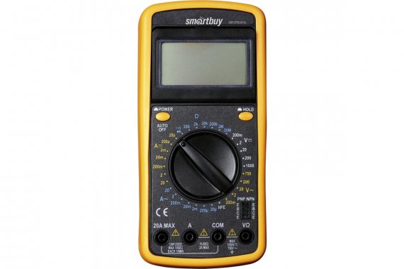 Фотография товара 'Smartbuy SBT-DT9201A Мультиметр DT9201A, противоуд., многофункц'