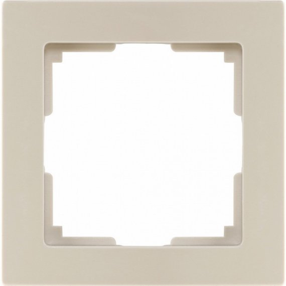 Фотография товара 'Smartbuy SBE-06i-Plastic-FR-1 Рамка 1-местная пластик бежевая'