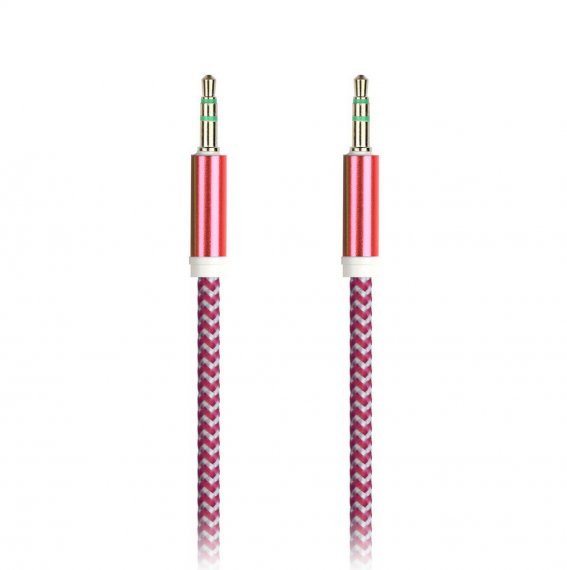 Фотография товара 'Smartbuy A-35-35 red AUX кабель 3.5-3.5 мм (M-M), 1 м'