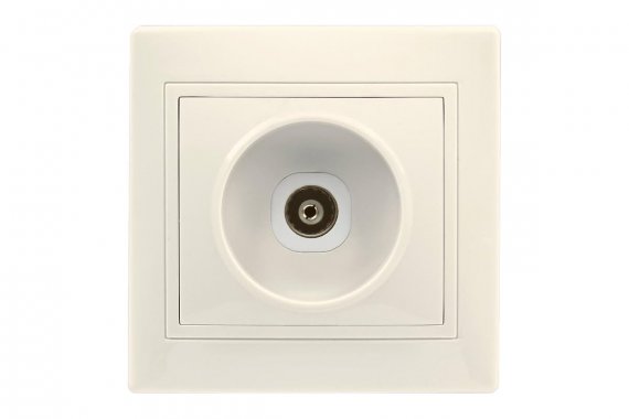 Фотография товара 'Smartbuy SBE-01i-S1-TV Розетка телевизионная 1-местная 75Ом 5-862МГц'