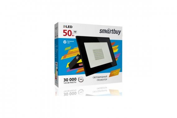 Фотография товара 'Smartbuy SBL-FLLIGHT-50-65 Светодиодный (LED) прожектор FL SMD LIGHT'