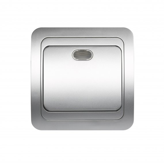 Фотография товара 'Smartbuy SBE-02s-10-SW1-1-c Выключатель 1-клавишный с индикатором 10А'