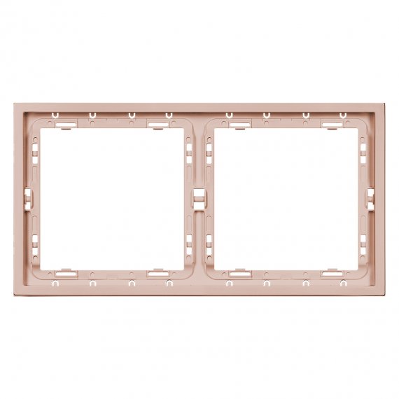 Фотография товара 'Smartbuy SBE-09i-00-FR-2 Рамка 2-местная бежевая Капелла'