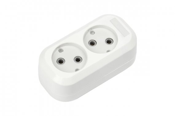 Фотография товара 'Smartbuy SBE-10-2-00-N Колодка бытовая, 2 гнезда 10А/2,2кВт'