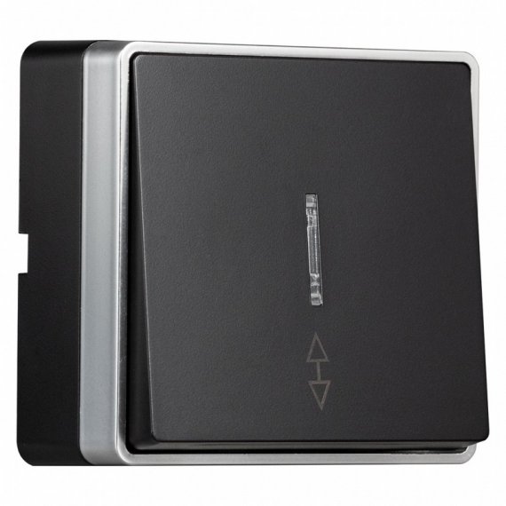 Фотография товара 'Smartbuy SBE-07b-10-SW12-1 Выключатель проходной 1-клавишный'