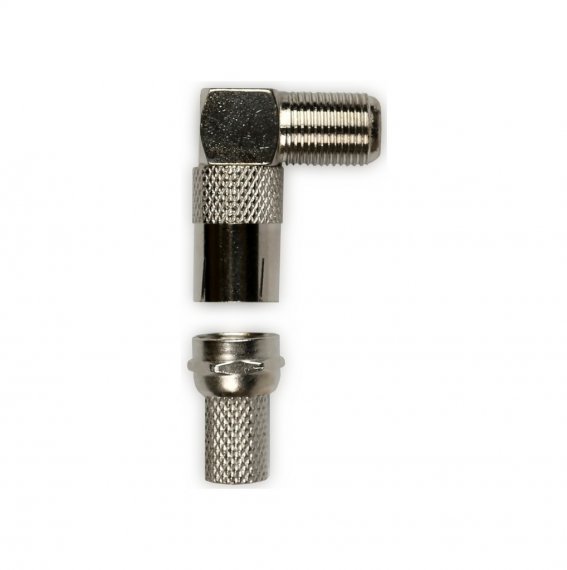 Фотография товара 'Smartbuy K-TV-F Антенный разъем Smartbuy, угловой гнездо'