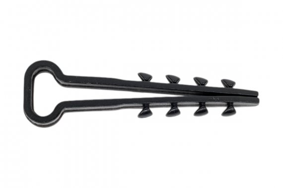 Фотография товара 'Smartbuy SBE-CJ-08-b Дюбель-хомут для плоского кабеля 5х8 мм нейлон'