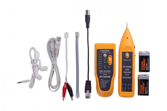 Фотография товара 'Smartbuy SBT-WH608B Тестер кабеля 806B, с поиском в стене'