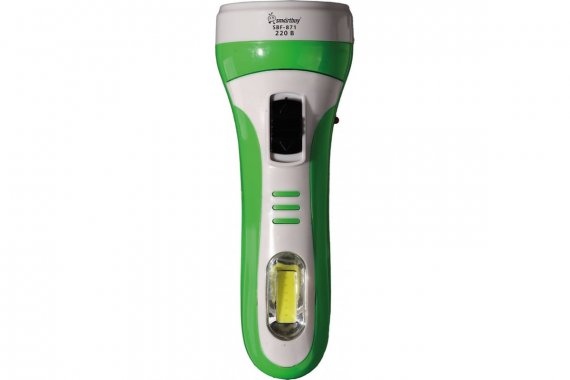 Фотография товара 'Smartbuy SBF-871 Фонарь LED+COB бок. с зарядкой от сети 220 В встроенная вилка'