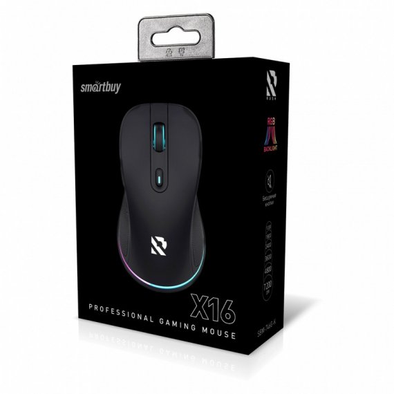 Фотография товара 'Smartbuy SBM-746G-K Мышь игровая проводная RUSH X16'