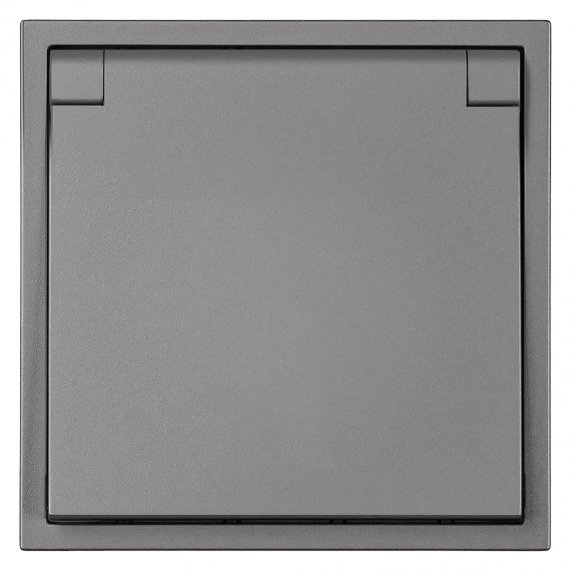 Фотография товара 'Smartbuy SBE-09g-16-S1-1ZK Розетка 1-местная с заземлением с крышкой 16А'