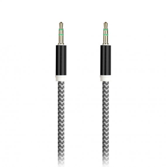 Фотография товара 'Smartbuy A-35-35 black AUX кабель 3.5-3.5 мм (M-M), 1 м'