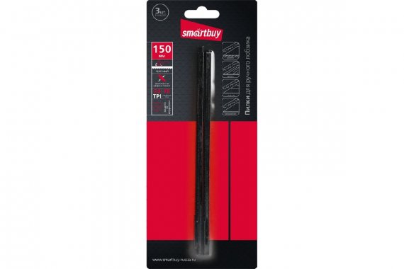 Фотография товара 'Smartbuy SBT-JSB-150 Набор пилок для лобзика, 3 шт'