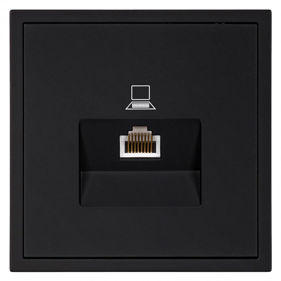 Фотография товара 'Smartbuy SBE-09b-S1-RJ Розетка компьютерная RJ-45 1-местная'