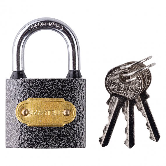 Фотография товара 'Smartbuy SBT-PRO-LK-3833 Замок 38 мм х 33 мм, диаметр дужки 5.5 мм, 3 ключа'