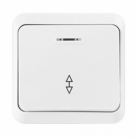 Фотография товара 'Smartbuy SBE-03w-10-SW12-1 Выключатель проходной 1-клавишный с индикатором 10А'